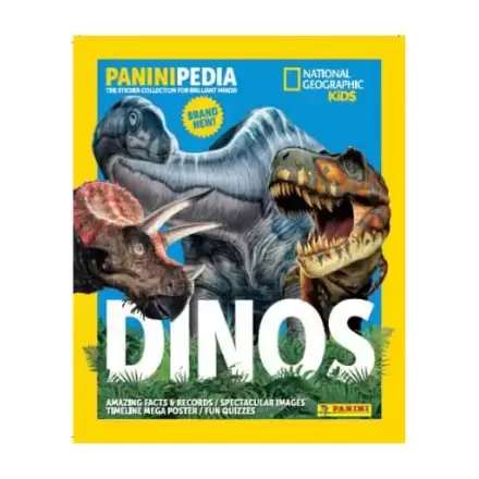 Paninipedia: Dinos német nyelvű matricaalbum termékfotó
