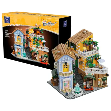 PANTASY Italian Street Corner Building Block 2892 db-os építőkészlet termékfotó