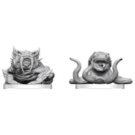 Pathfinder Battles Deep Cuts Unpainted Miniature Bogwid & Slurk 13 cm termékfotó