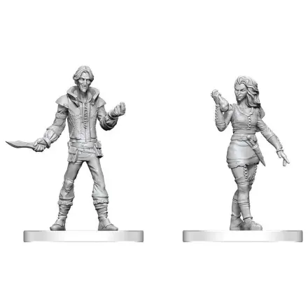 Pathfinder Battles Deep Cuts Unpainted Miniature Thief & Pickpocket 14 cm termékfotó