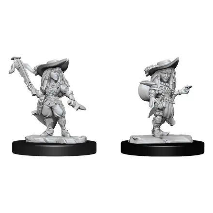 Pathfinder Battles Deep Cuts Unpainted Miniatures Gnome Bard Female figurák termékfotó