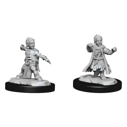 Pathfinder Battles Deep Cuts Unpainted Miniatures Halfing Monk Male figurák termékfotó
