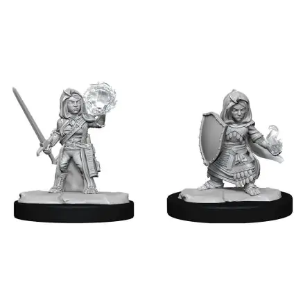 Pathfinder Battles Deep Cuts Unpainted Miniatures Halfling Cleric Female figurák termékfotó