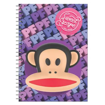 Paul Frank A/4 spirál vonalas füzet 70 lapos termékfotó