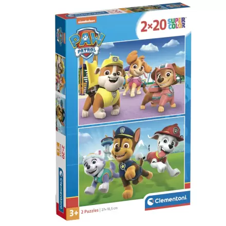 Paw Patrol puzzle 2x20db-os termékfotója