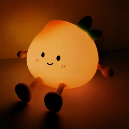 Peach LED éjszakai lámpa termékfotó