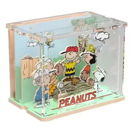 Peanuts Puremind Construction Mini Scene Baseball Time DIY építőkészlet termékfotó