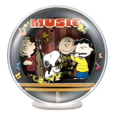 Peanuts Puremind Globe Theater Globe Night of Music modell készlet termékfotó