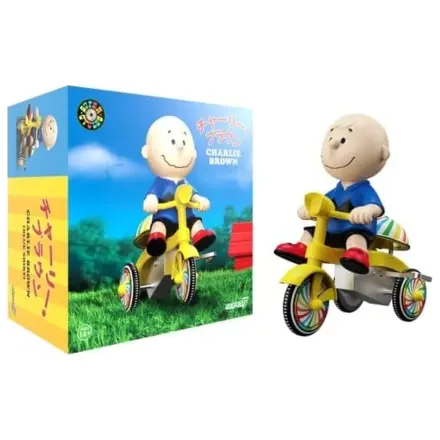 Peanuts Super Cycles jármű Charlie Brown (Blue w/ Yellow Trike) termékfotó