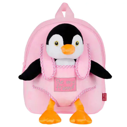 Peggie Penguin átfordítható táska hátizsák és plüss 27cm termékfotó