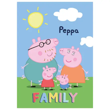 Peppa malac Family polár takaró  termékfotó