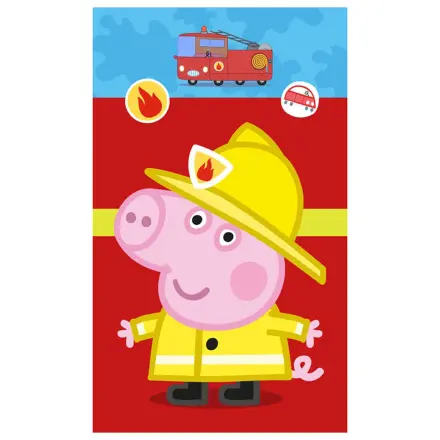 Peppa malac Fireman kéztörlő, arctörlő, törölköző  termékfotó
