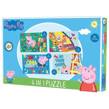 Peppa malac Fun puzzle 4 az 1-ben termékfotó