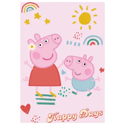 Peppa malac Happy Days polár takaró  termékfotó