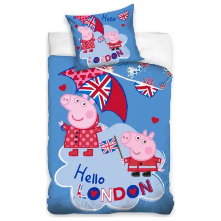 Peppa malac Hello London ágyneműhuzat  termékfotó