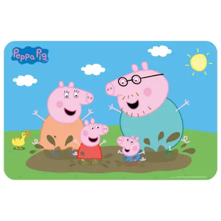 Peppa malac Mud Bath tányéralátét 43x28 cm termékfotó