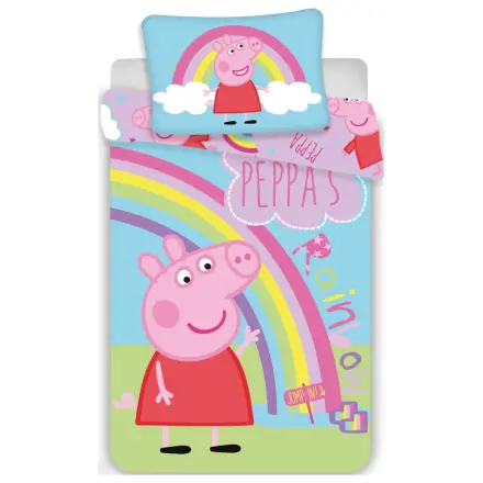 Peppa malac Rainbow gyerek, ovis ágyneműhuzat  termékfotó