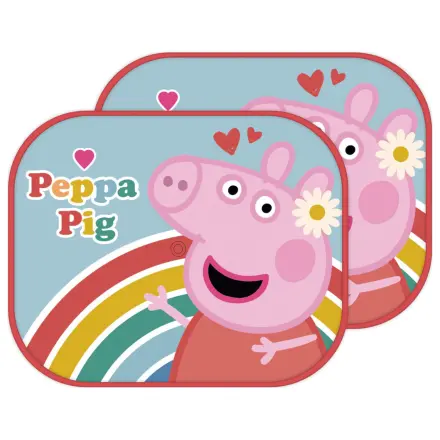 Peppa malac Rainbow napellenző ablakra 2 db-os termékfotó