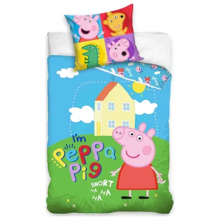 Peppa malac Snort ágyneműhuzat termékfotó
