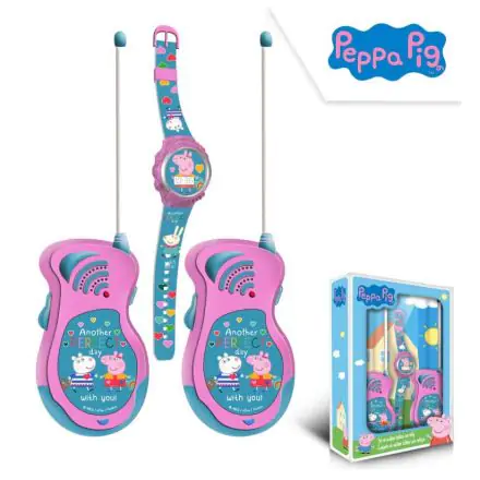 Peppa malac Walkie Talkie + digitális karóra szett termékfotó