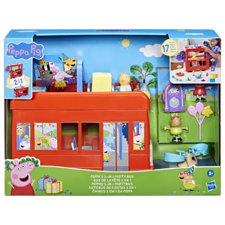 Peppa Pig 2-in-1 Party Bus játékszett termékfotó