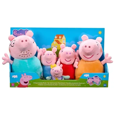 Peppa Pig 5 db-os plüss figura csomag termékfotó