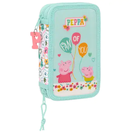 Peppa Pig Cosy Corner töltött dupla tolltartó 28db-os termékfotó