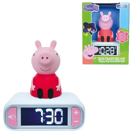 Peppa Pig Digital 3D éjszakai lámpa és digitális ébresztőóra termékfotó