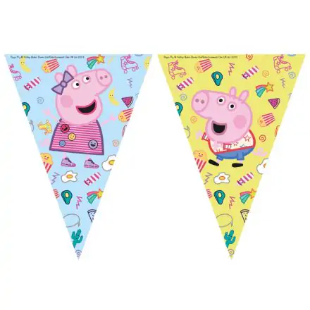 Peppa Pig Messy Play, Peppa malac zászlófüzér 2,3 m termékfotó