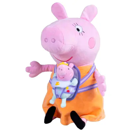 Peppa Pig Mummy Pig with Evie plüss 33cm termékfotó