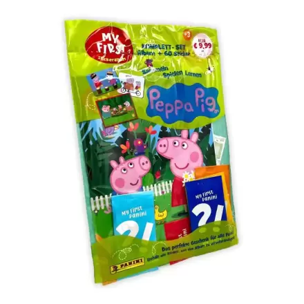 Peppa Pig My First Panini német nyelvű matrica album termékfotó