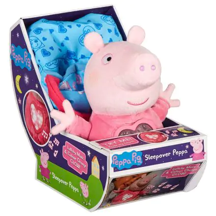 Peppa Pig Pijama Party plüss hanggal 18cm termékfotó