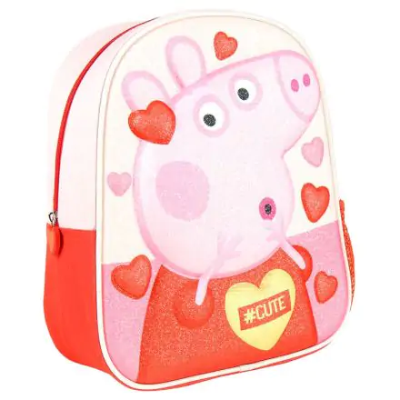 Peppa Pig prémium Glitter 3D táska hátizsák 31cm termékfotó