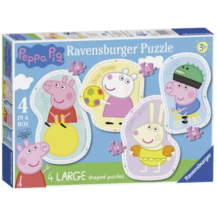 Peppa Pig puzzle 10+12+14+16db-os termékfotó