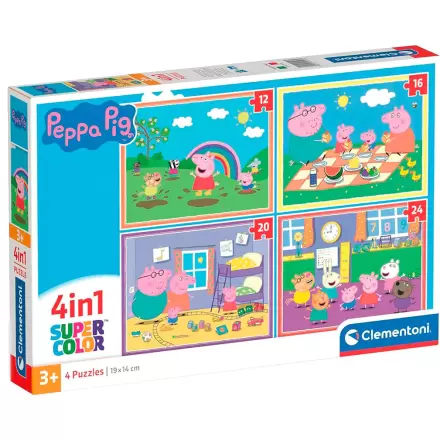Peppa Pig puzzle 12-16-20-24 db-os termékfotója