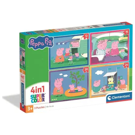 Peppa Pig puzzle 12-16-20-24db-os termékfotó