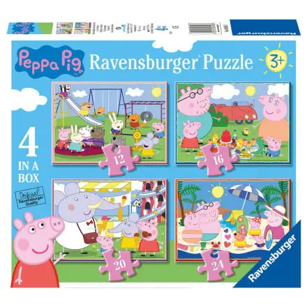 Peppa Pig puzzle 12+16+20+24db-os termékfotó