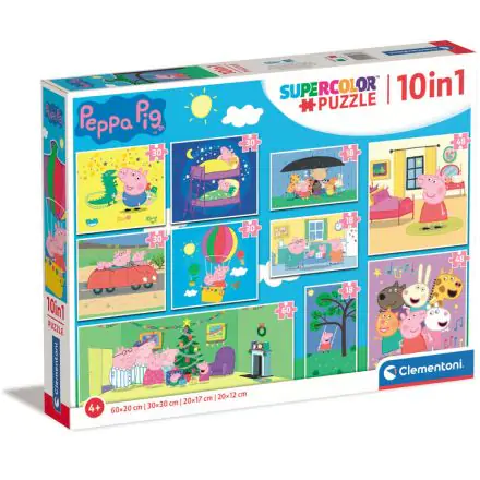 Peppa Pig puzzle 18+30+48+60db-os termékfotója
