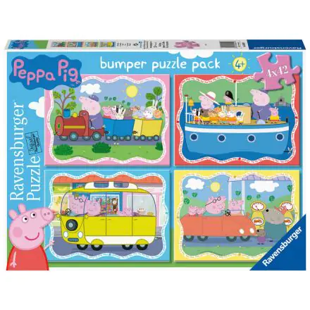 Peppa Pig puzzle 4x42db-os termékfotó