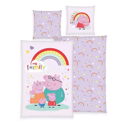 Peppa Pig Ver. 2 ágyneműhuzat 135 x 200 cm  termékfotó