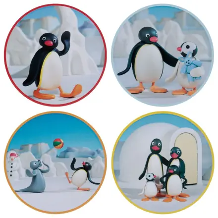 Pingu 4 db-os poháralátét csomag termékfotó