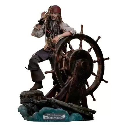 Pirates of the Caribbean: Dead Men Tell No Tales DX 1/6 Jack Sparrow (Deluxe Version) akciófigura 30 cm termékfotója
