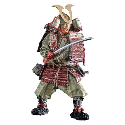 PLAMAX 1/12 Kamakura Period Armored Warrior Műanyag modell készlet 13 cm termékfotója