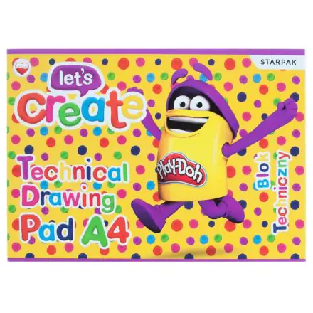 Play-Doh A/4 vázlatfüzet, rajzfüzet 10 lapos rajzlap termékfotó