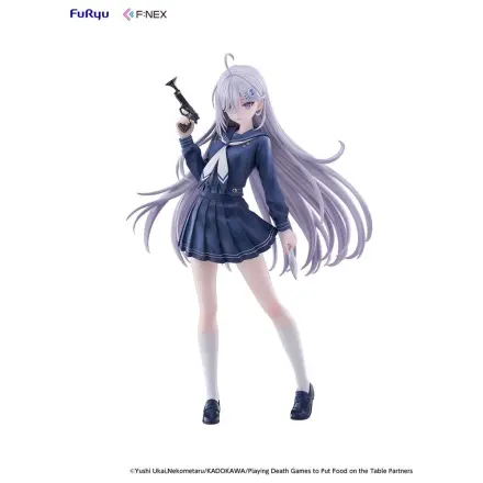 Playing Death Games to Put Food on the Table 1/7 Yuki School Uniform Ver. PVC figura 24 cm termékfotó