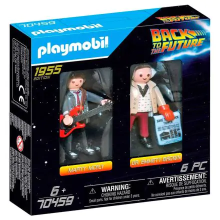 Playmobil Vissza a jövőbe Marty Mcfly és Dr. Emmett Brown 2 figurás csomag termékfotó
