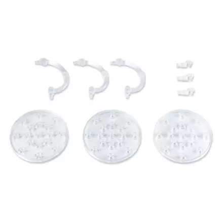 PLUM Figure Stands Multi Base Clear 3 db-os figura tartó állvány csomag termékfotó