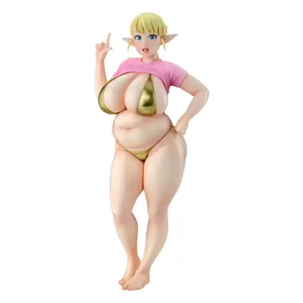 Plus-Sized Elf PVC szobor figura 1/7 Elfuda Gold Ver. 26 cm  termékfotó