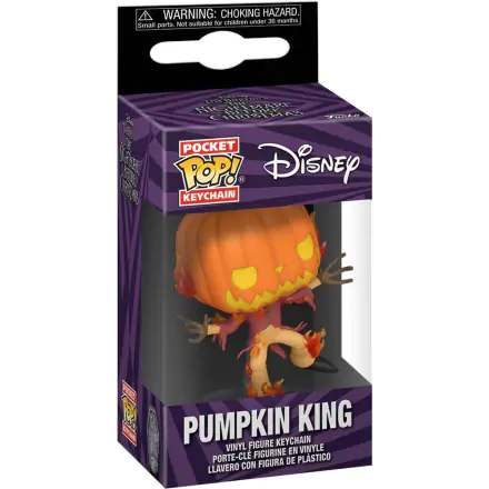 Pocket Funko POP Disney kulcstartó Nightmare Before Christmas 30th Anniversary Pumpkin King termékfotója