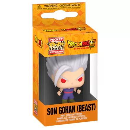 Pocket Funko POP kulcstartó Dragon Ball Super Super Hero Gohan Beast termékfotója